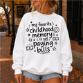 My Favorite Childhood Memory is Not Paying Bills