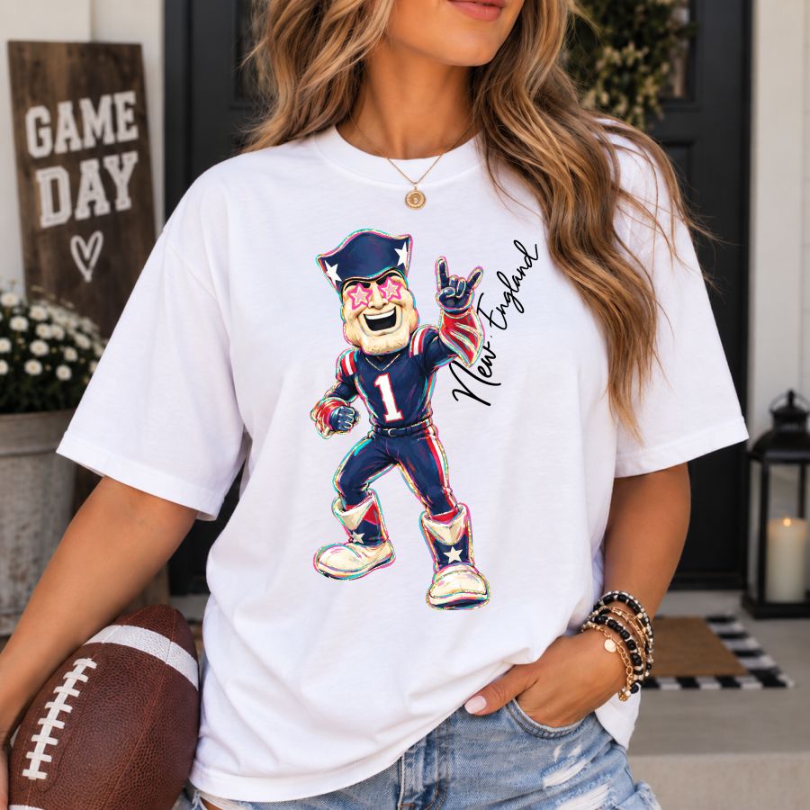 Rockin Mascot New England