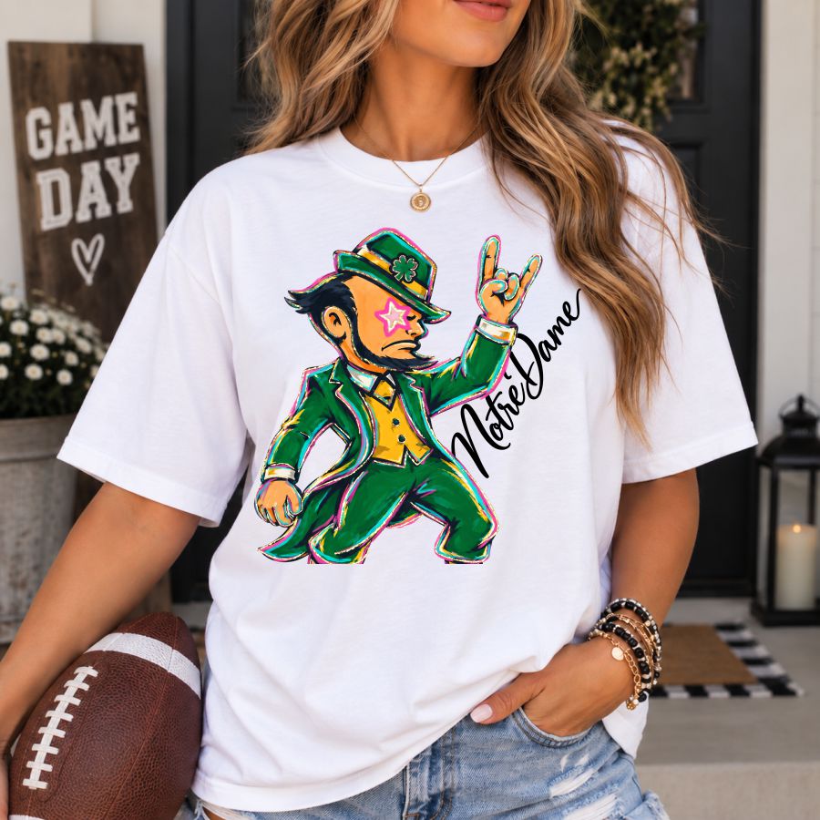 Rockin Mascot Notre Dame