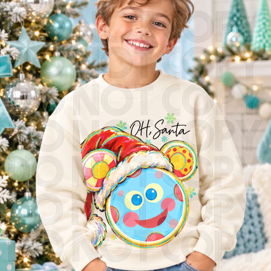 Oh Santa Toodles Green