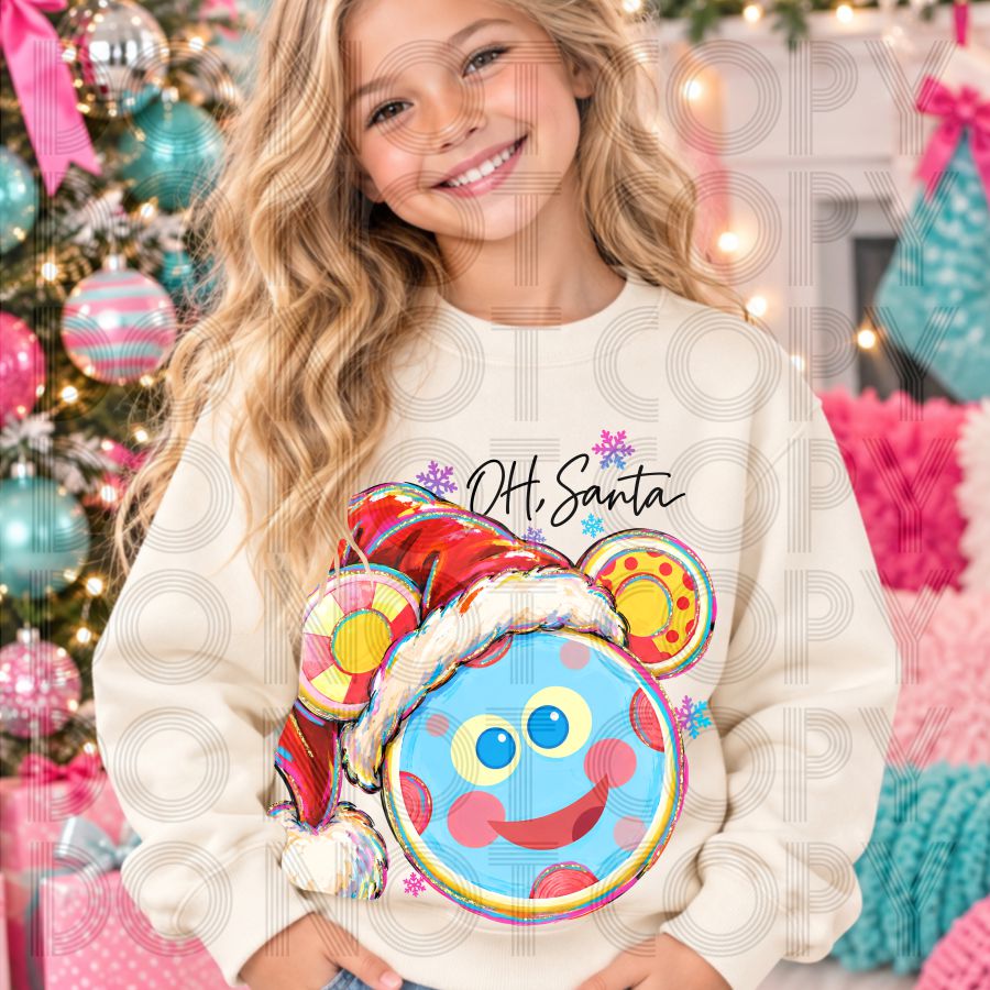 Oh Santa Toodles Pink
