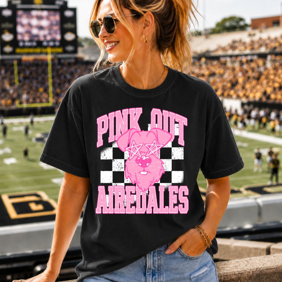 Pink Out Airedales