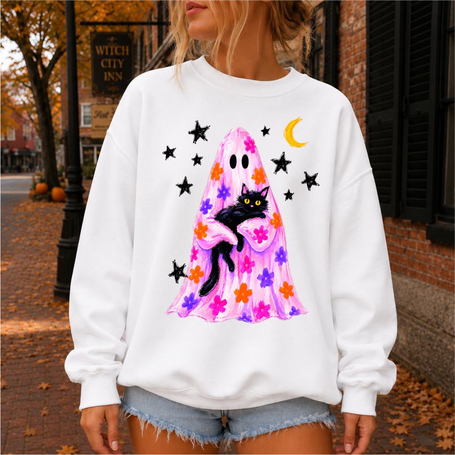Preppy Ghost w Cat