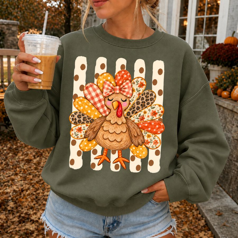 Preppy Patchwork Turkey