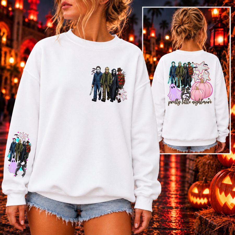 Pretty Little Nightmare with Pocket & Sleeve
