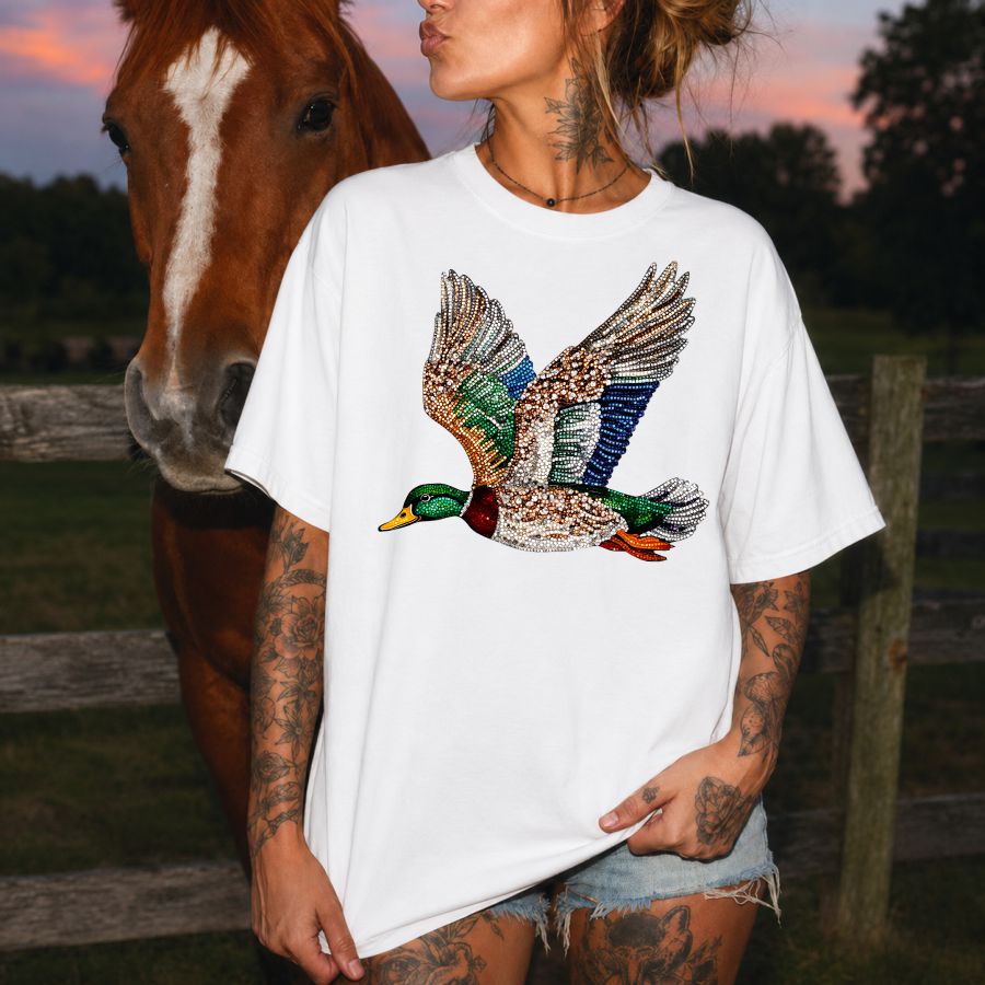 Rhinestone Look Mallard