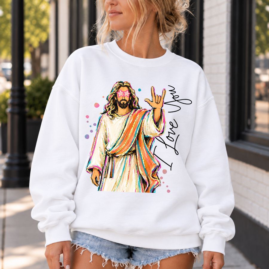 Rockin Jesus Cropped I Love You