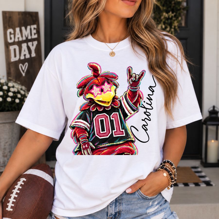 Rockin Mascot Carolina Red