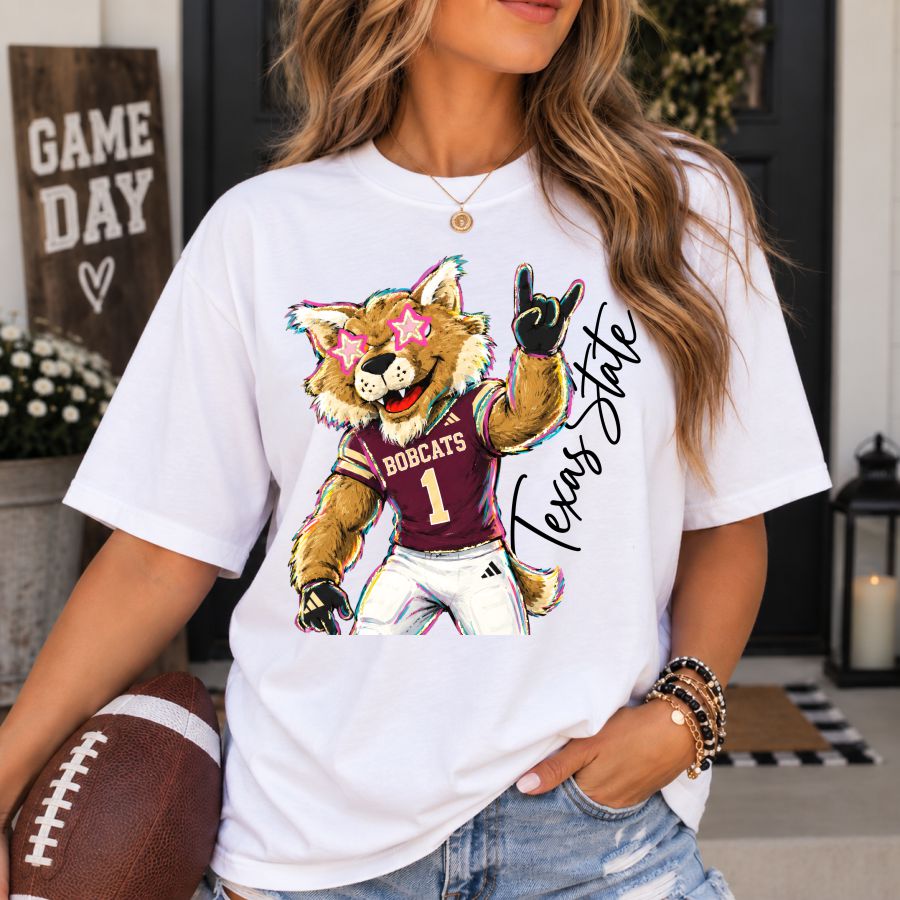 Rockin Mascot Texas State