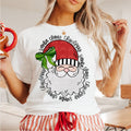 Santa Claus Green Bow