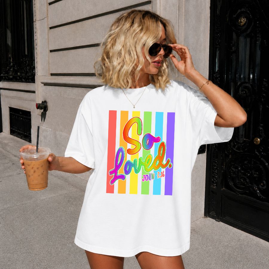 So Lovedd Rainbow Stripe