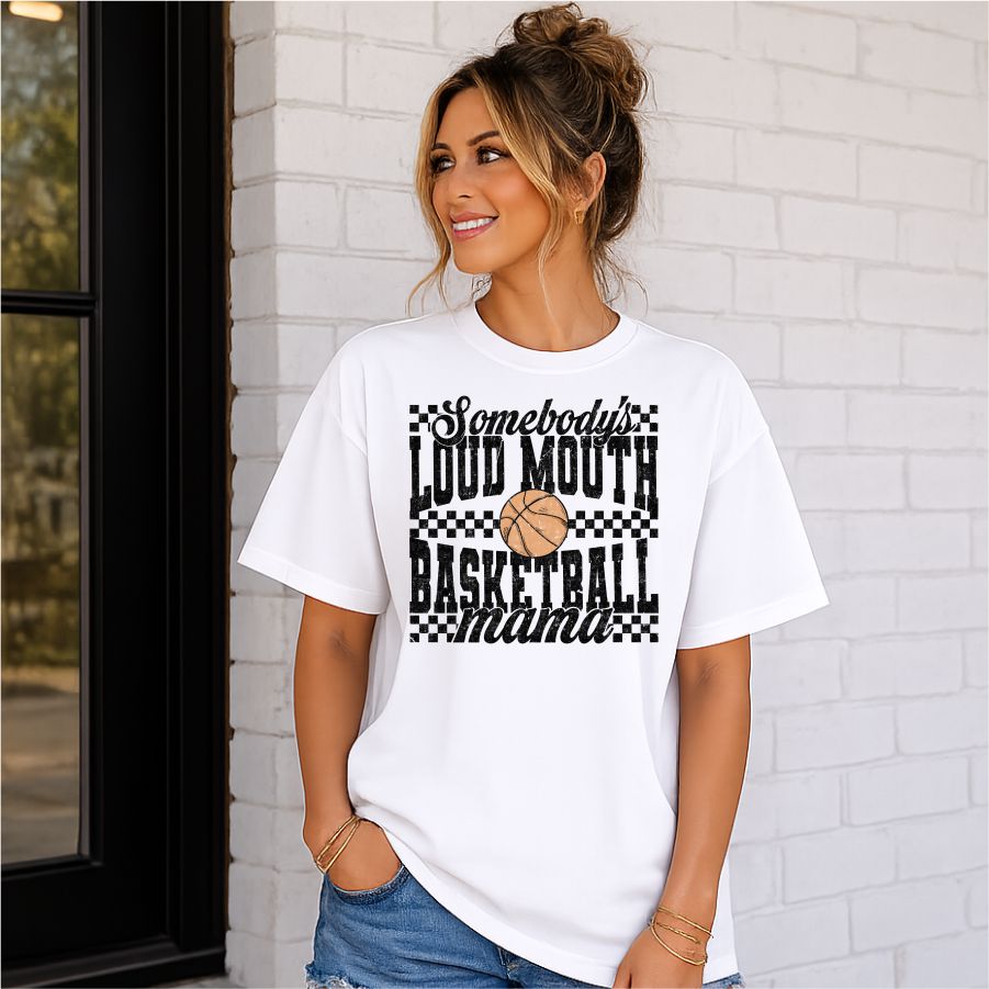 Someboys Loud Mouth Basketball Mama Check