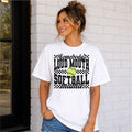 Someboys Loud Mouth Softball Mama Check