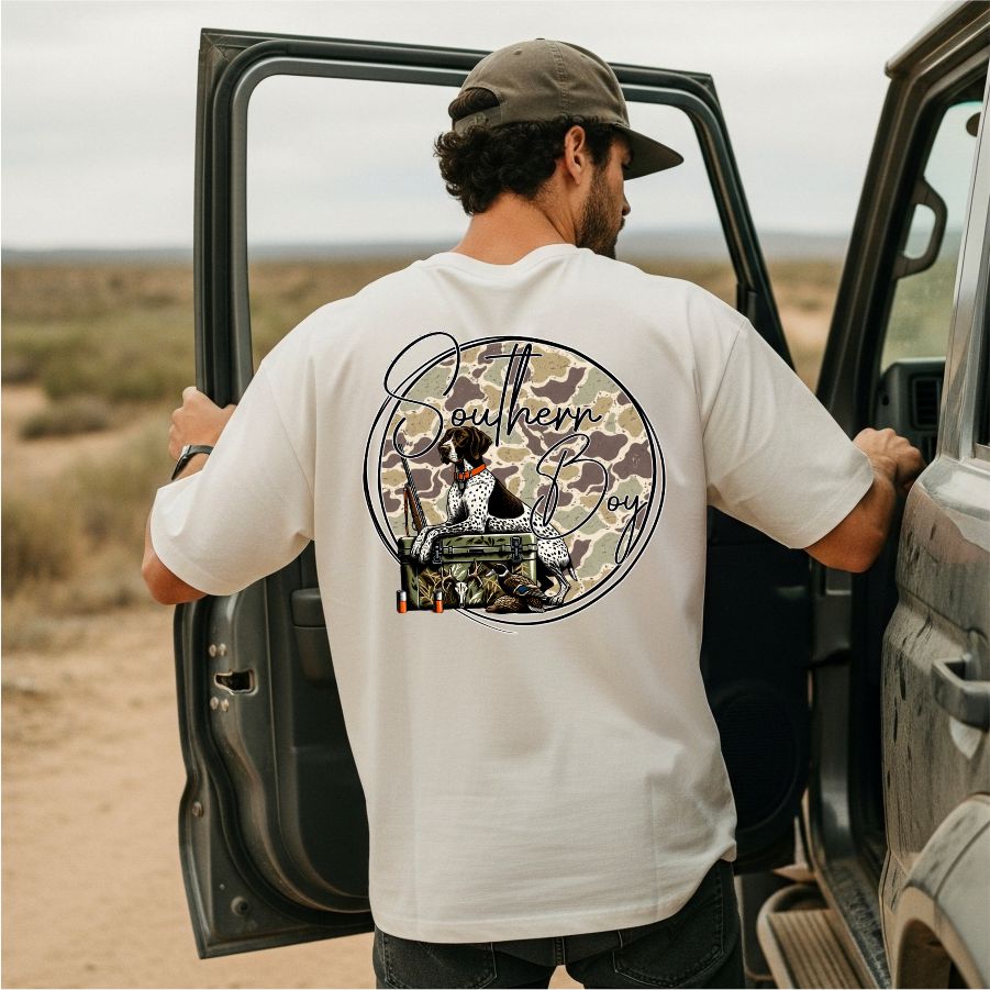 Southern Boy Pointer Camo Circle
