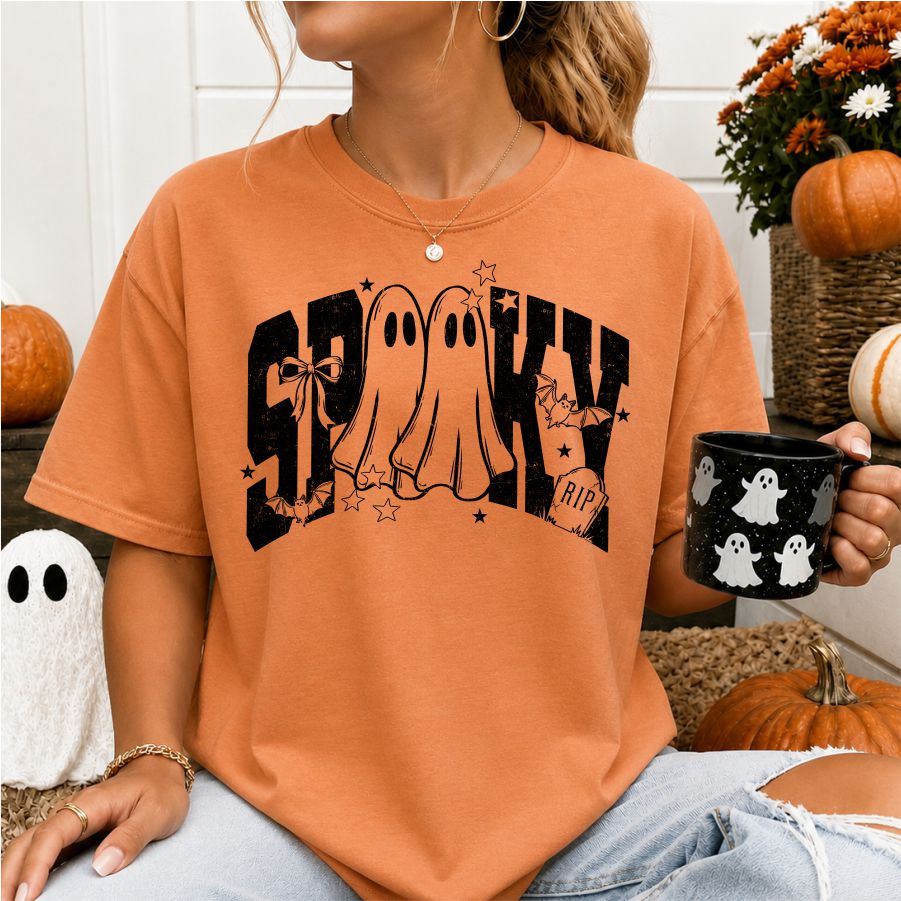 Spooky Black print