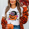 Spooky Pumpkin w Trucker Hat