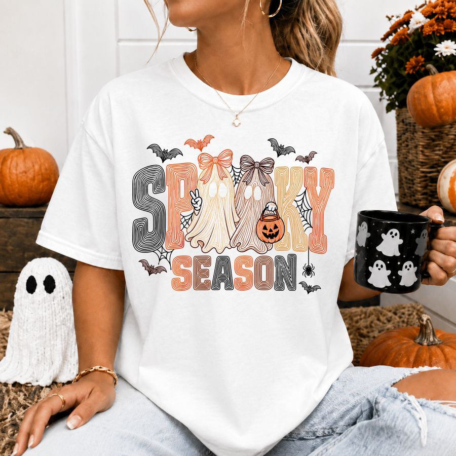 Spooky Season Line Art Style