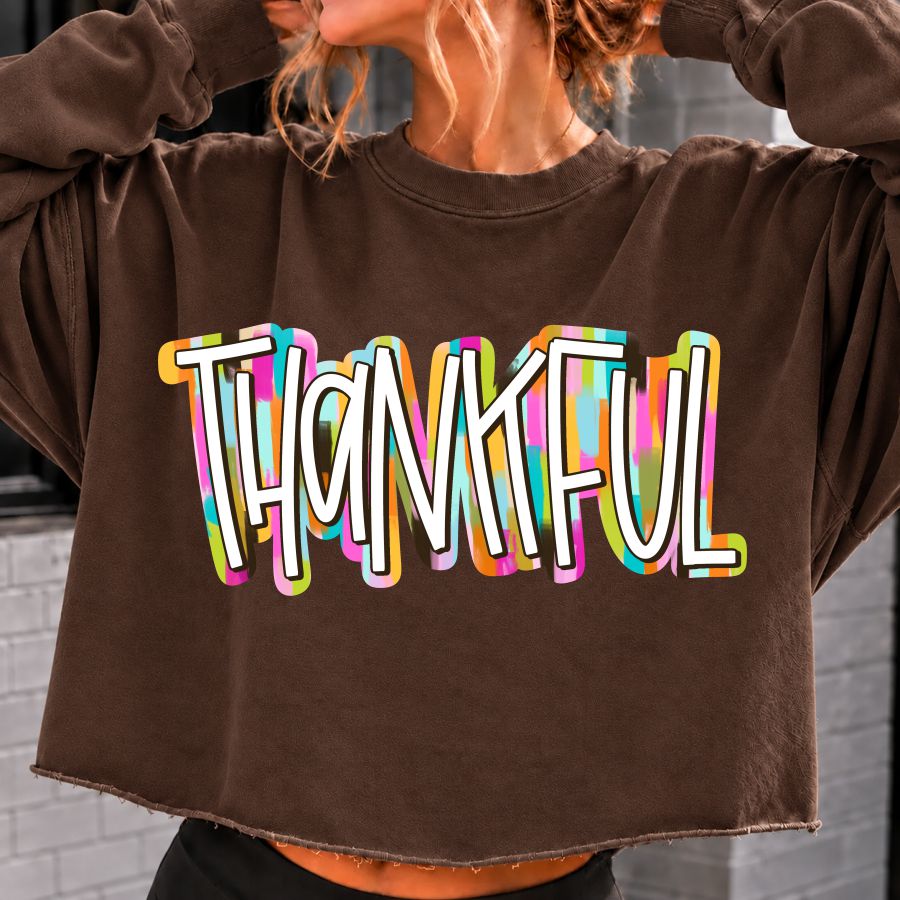 Thankful Brush Stroke
