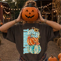Thankful Pumpkins Blue