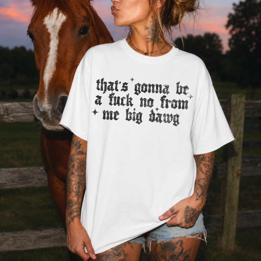 That's gonna be a  F no from me big Dawg Black print