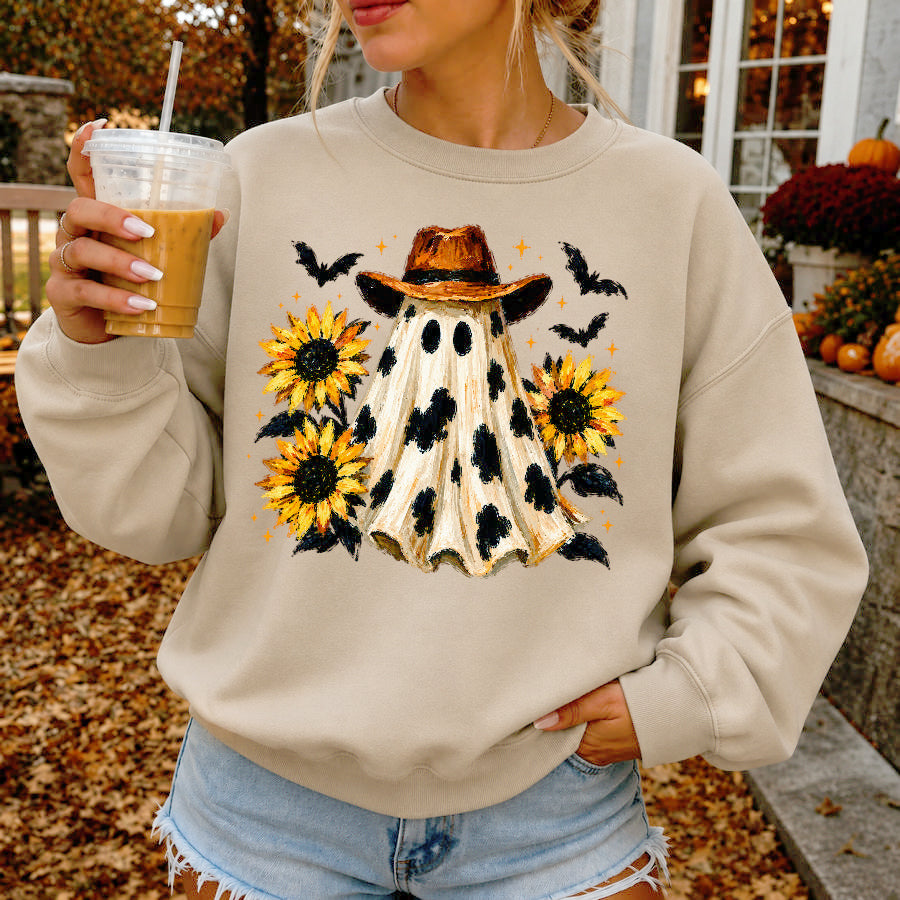 Western Ghost w Sunflowers