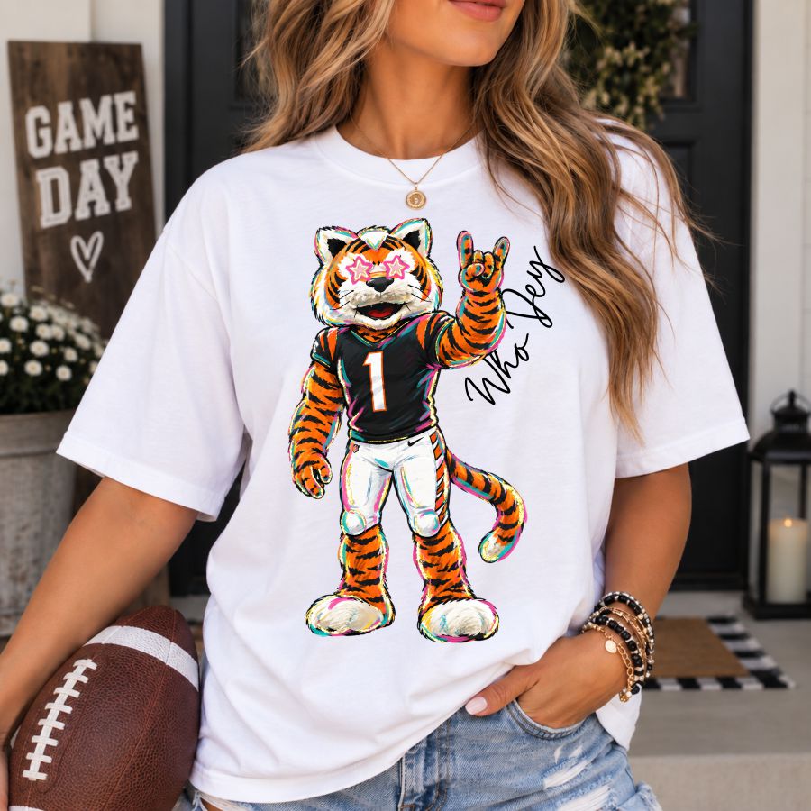 Rockin Mascot Who Dey